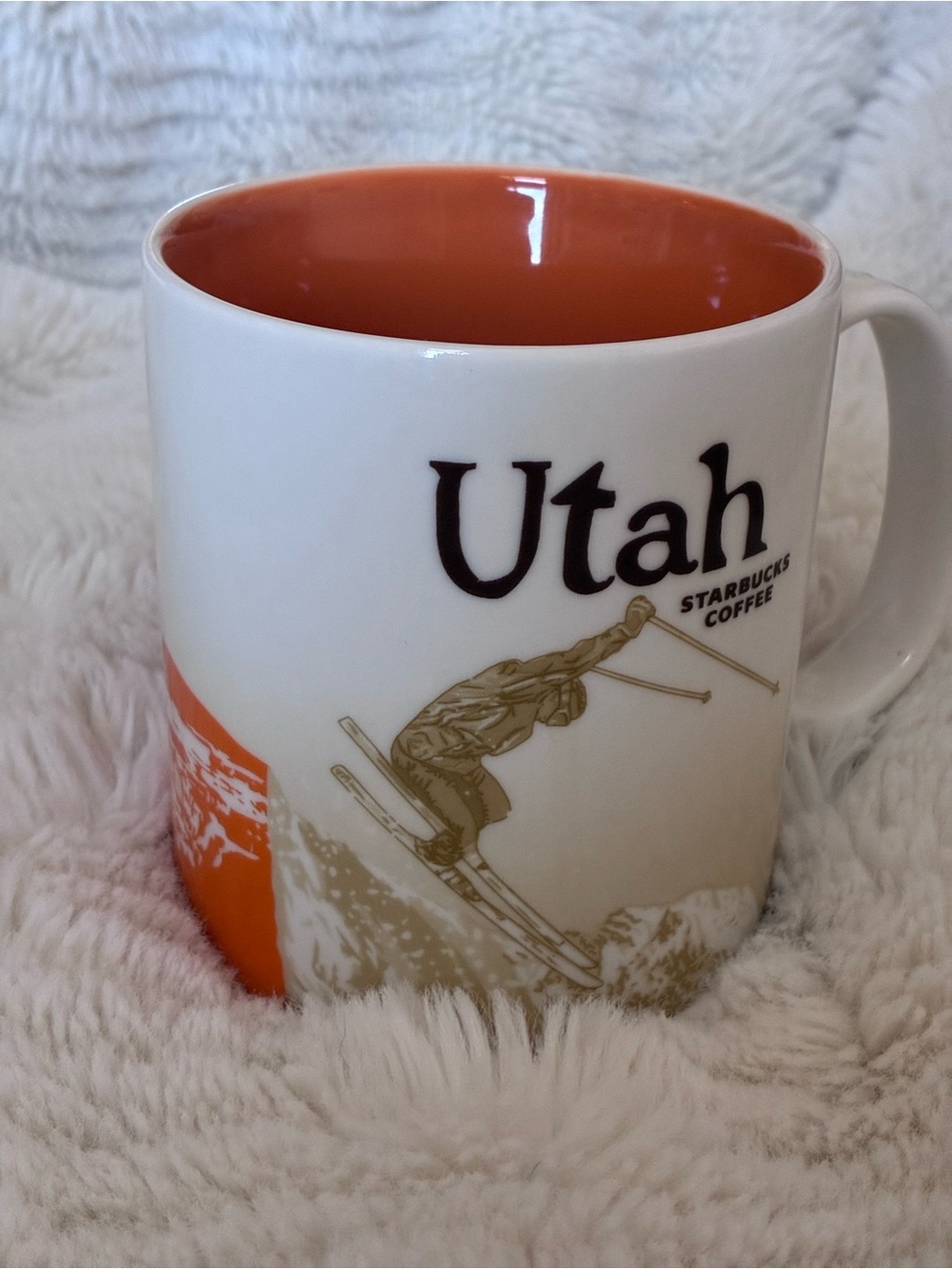Starbucks Utah Collectible Global Icon 2012 Skier, The Arches 16 oz.